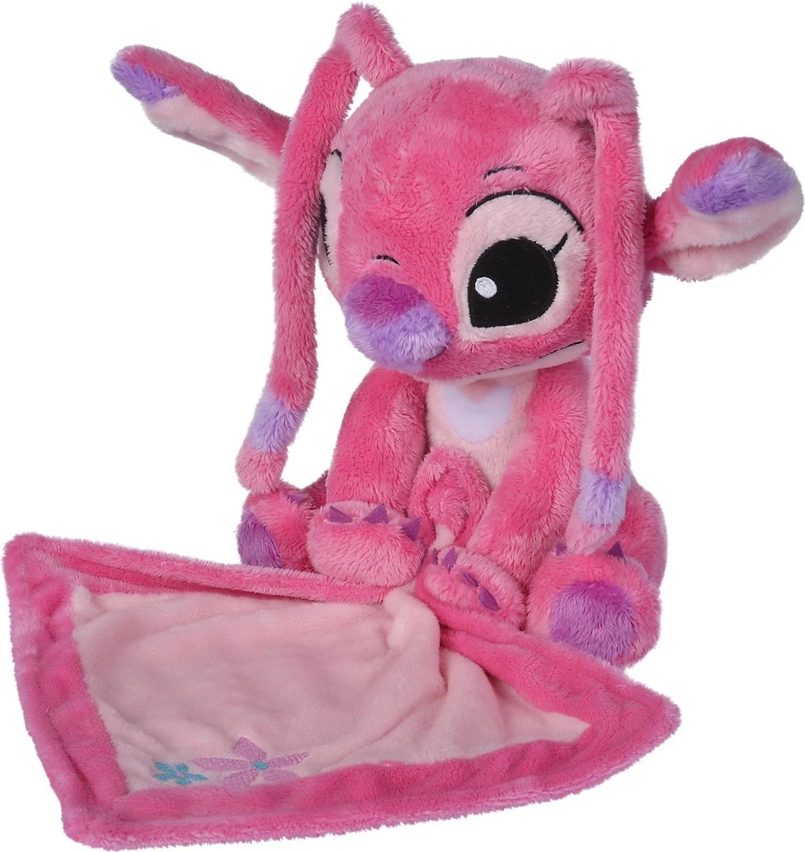 SIMBA Disney - Lilo & Stitch Angel - 25 Cm - Alle Leeftijden - Kraamcadeau - Babygeschenk - Knuffeldoek - Afbeelding 2