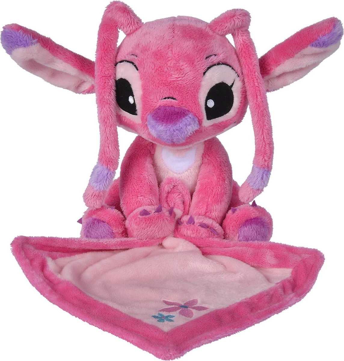 SIMBA Disney - Lilo & Stitch Angel - 25 Cm - Alle Leeftijden - Kraamcadeau - Babygeschenk - Knuffeldoek