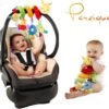 Merkloos Baby Spiraal Rups– Baby Knuffels - Baby Speelgoed - Baby Rammelaar - Boxspiraal - Maxi Cosi Spiraal - Kinderwagen Speelgoed Spiraal - Buggy Speelgoed - Auto Knuffel - Baby Spiraal Speeltje – Autostoel Ketting - Kinder Wagen Knuffels