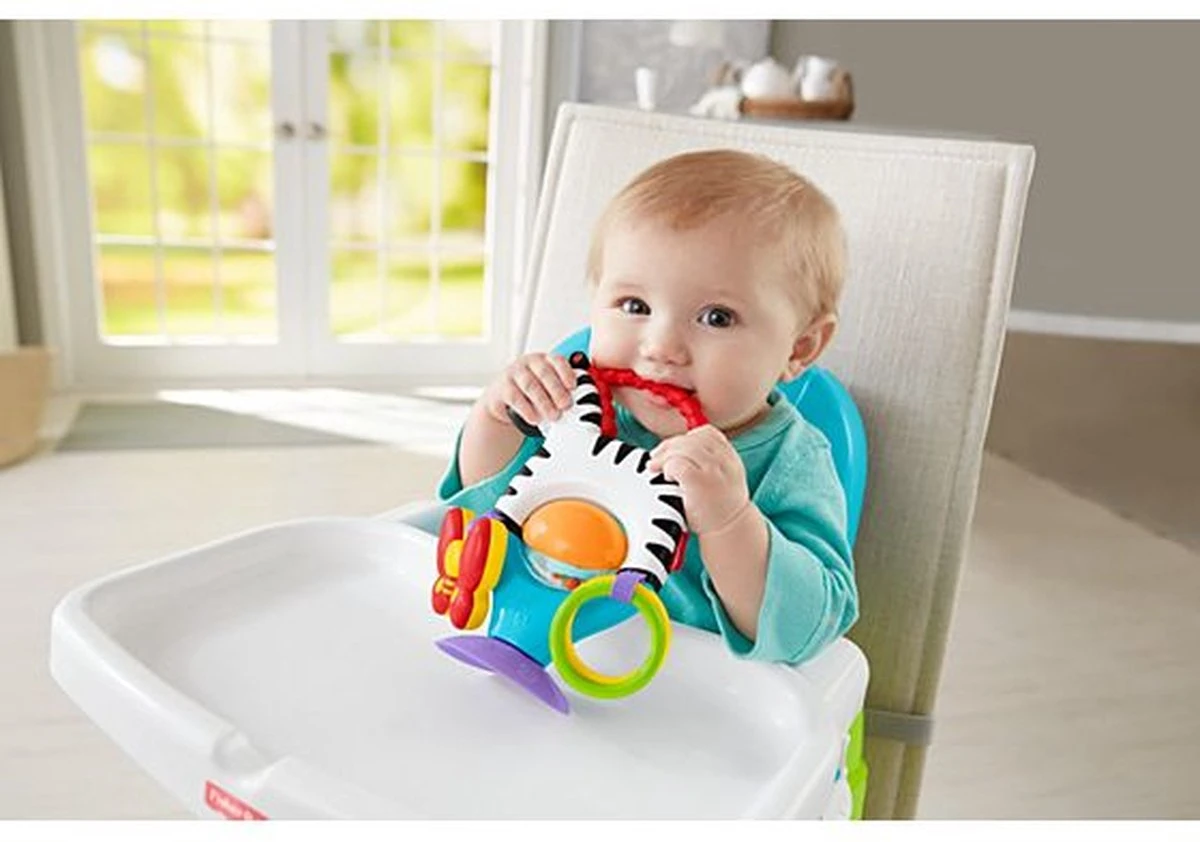 Fisher Price - Activity Zebra - Rammelaar - Speeltje En Bijtring - Grijpspeelgoed - Afbeelding 16