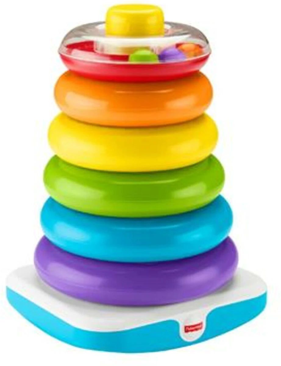 Fisher Price Fisher-Price Stapelringen - Grote Kleurenringpiramide - Afbeelding 10